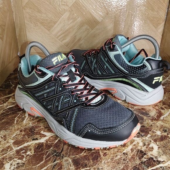 FILA women's headway 7 running shoes sneaker gray size 7.5.    374 - Picture 1 of 10